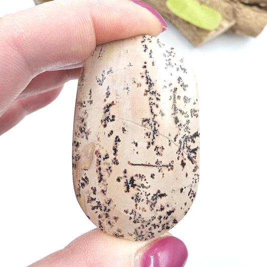 Picture Jasper Palm Stone – Grounding, Stability & Earth Connection Crystal, 50g