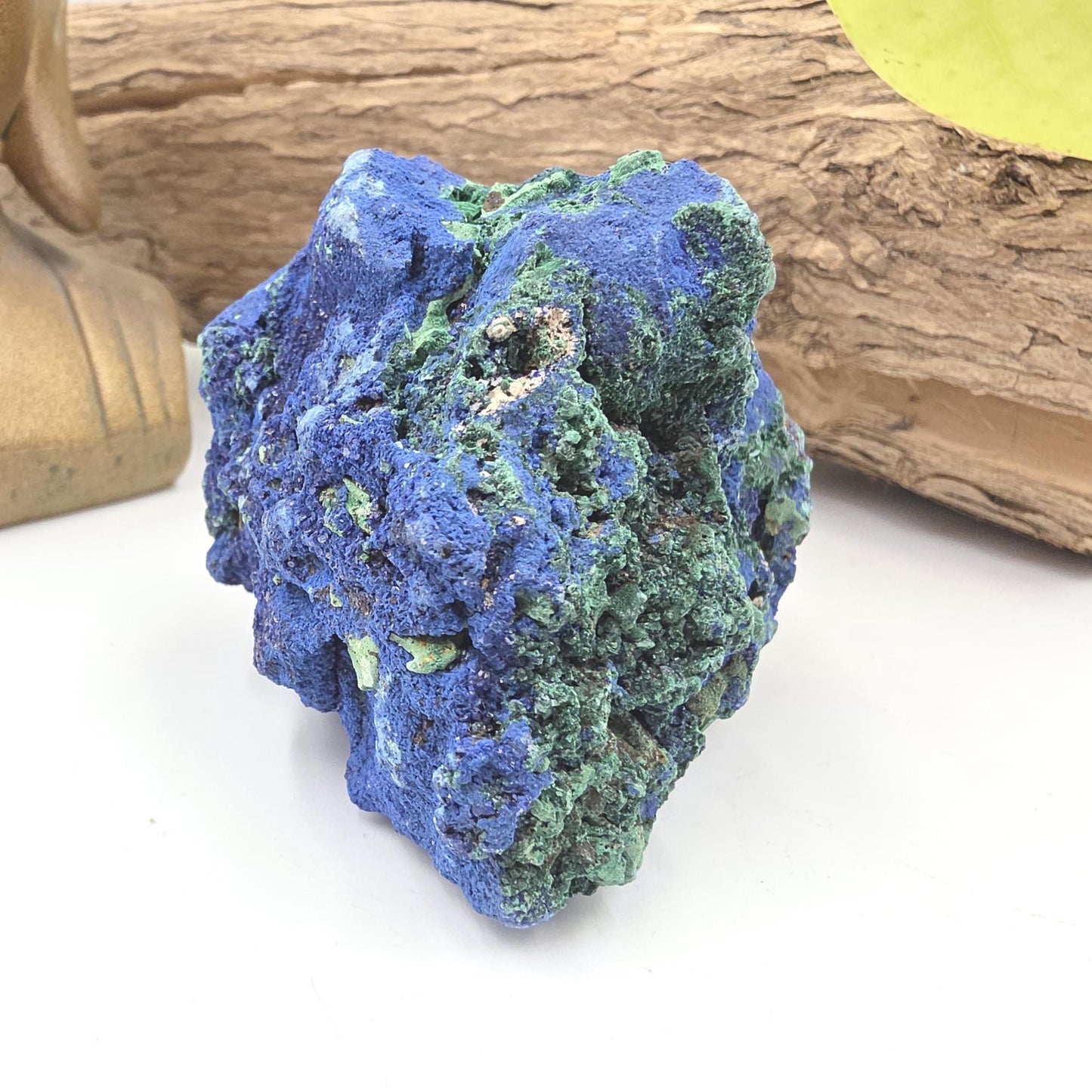 Sparkly Raw Azurite Specimen – Intuition, Insight & Third Eye Chakra Crystal, 240g