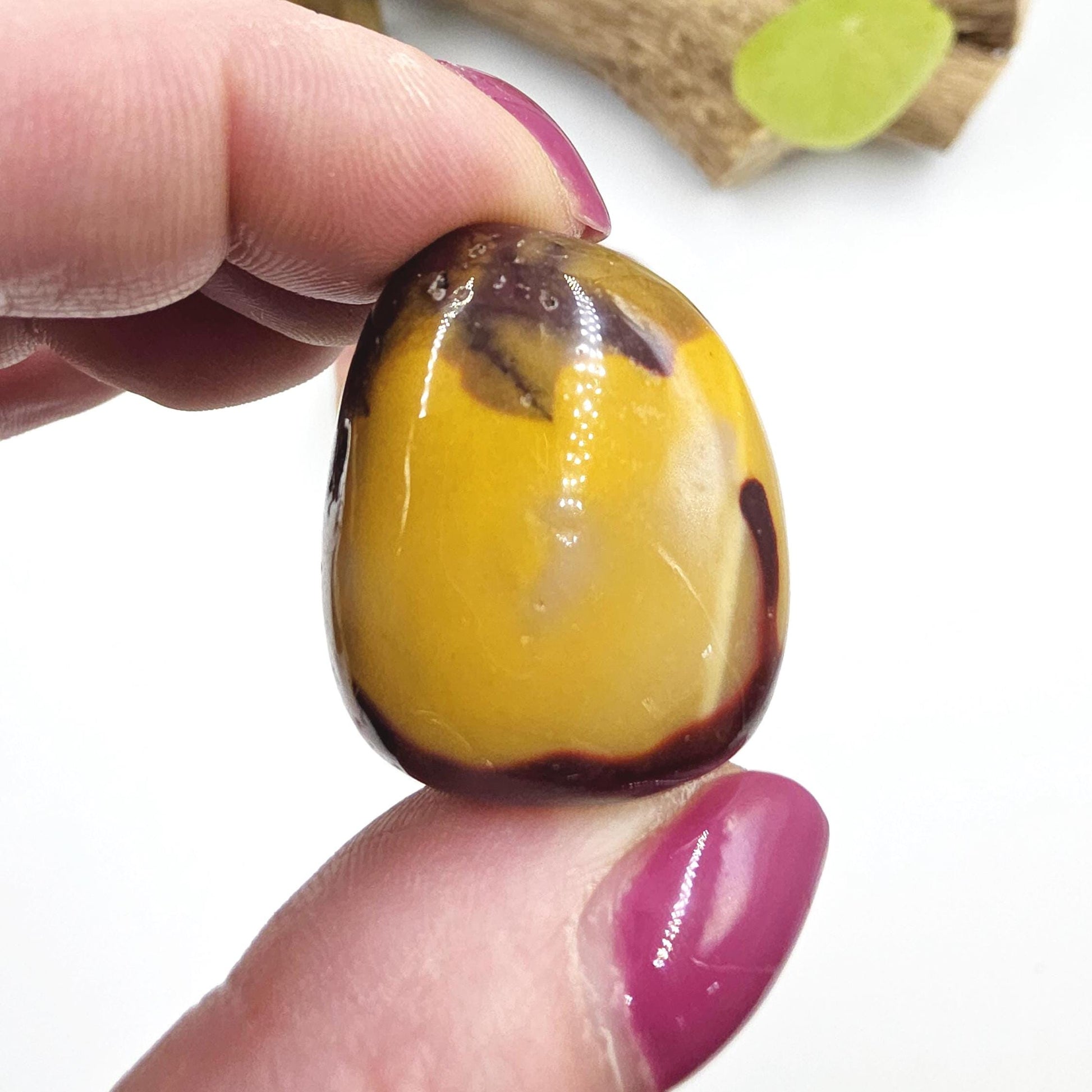 Mookaite Jasper Tumble Stones – Strength, Stability & Root Chakra Crystal, 2-3cm