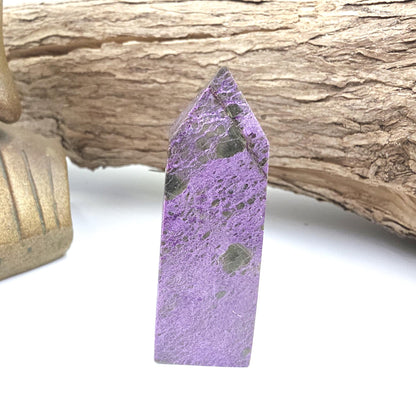 Mini Stichtite Tower - Heart Chakra and Emotional Healing - 5cm