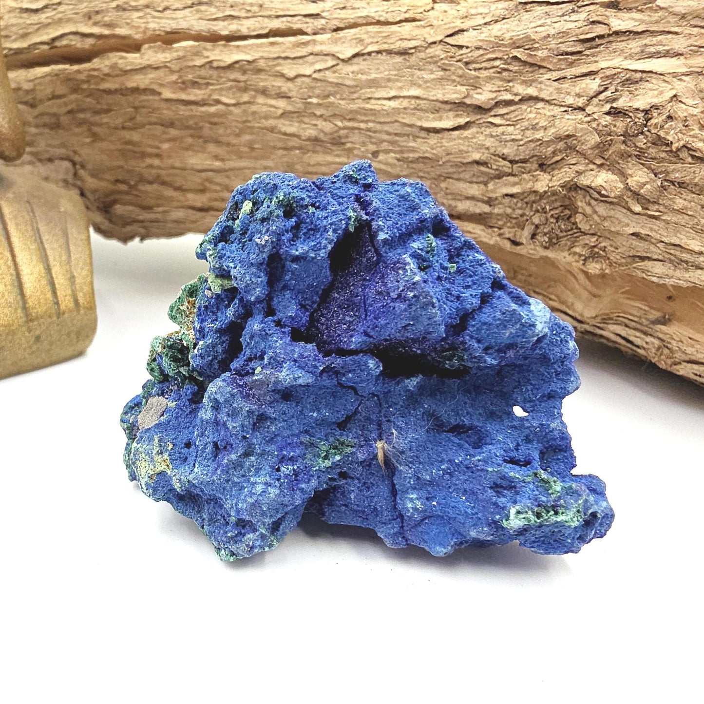 Raw Azurite Specimen – Intuition, Insight & Third Eye Chakra Crystal, 100g