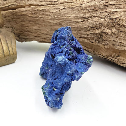 Raw Azurite Specimen – Intuition, Insight & Third Eye Chakra Crystal, 100g
