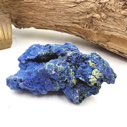 Raw Azurite Specimen – Intuition, Insight & Third Eye Chakra Crystal, 100g
