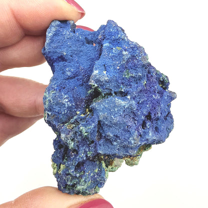 Raw Azurite Specimen – Intuition, Insight & Third Eye Chakra Crystal, 100g