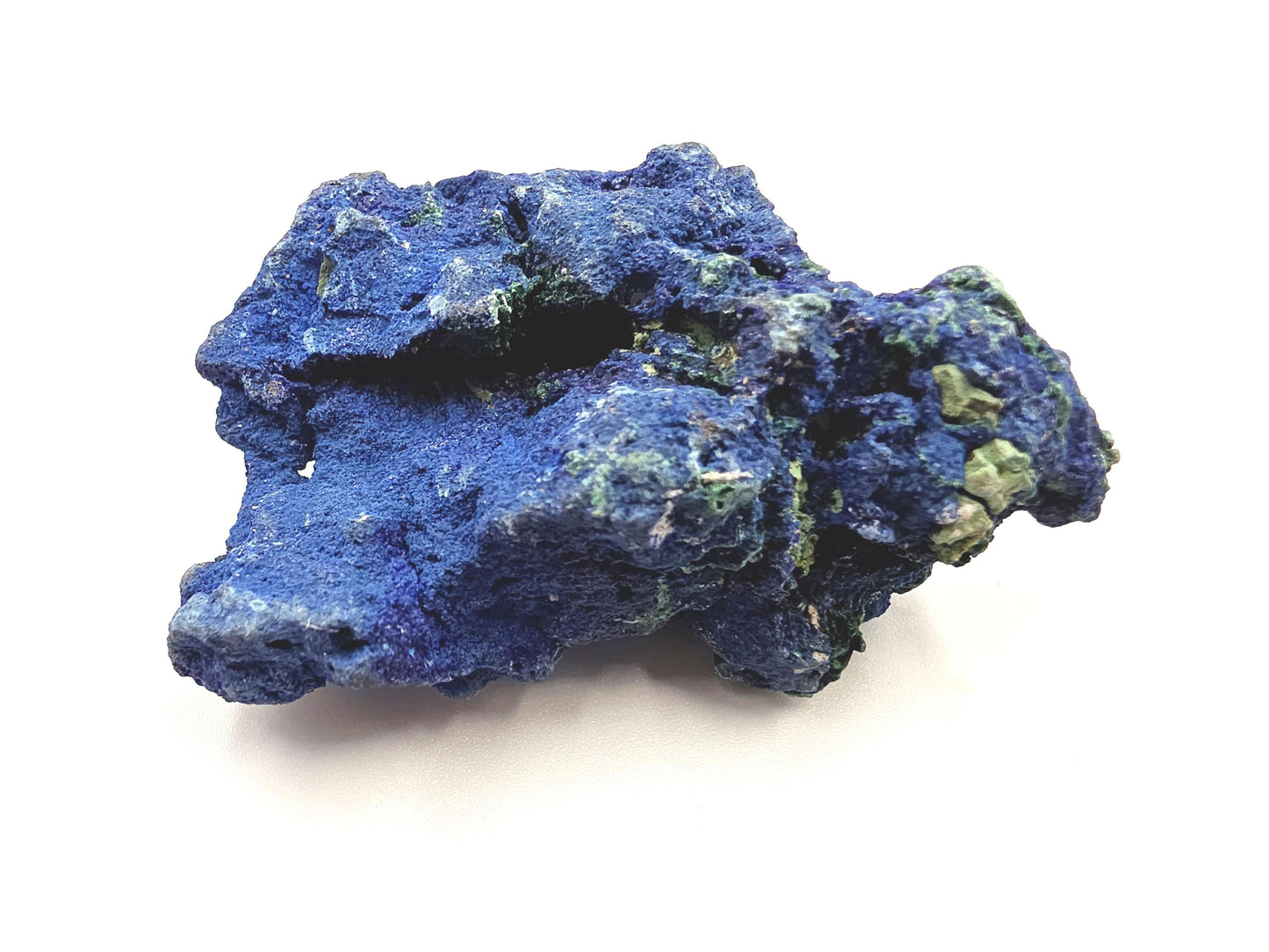 Raw Azurite Specimen – Intuition, Insight & Third Eye Chakra Crystal, 100g