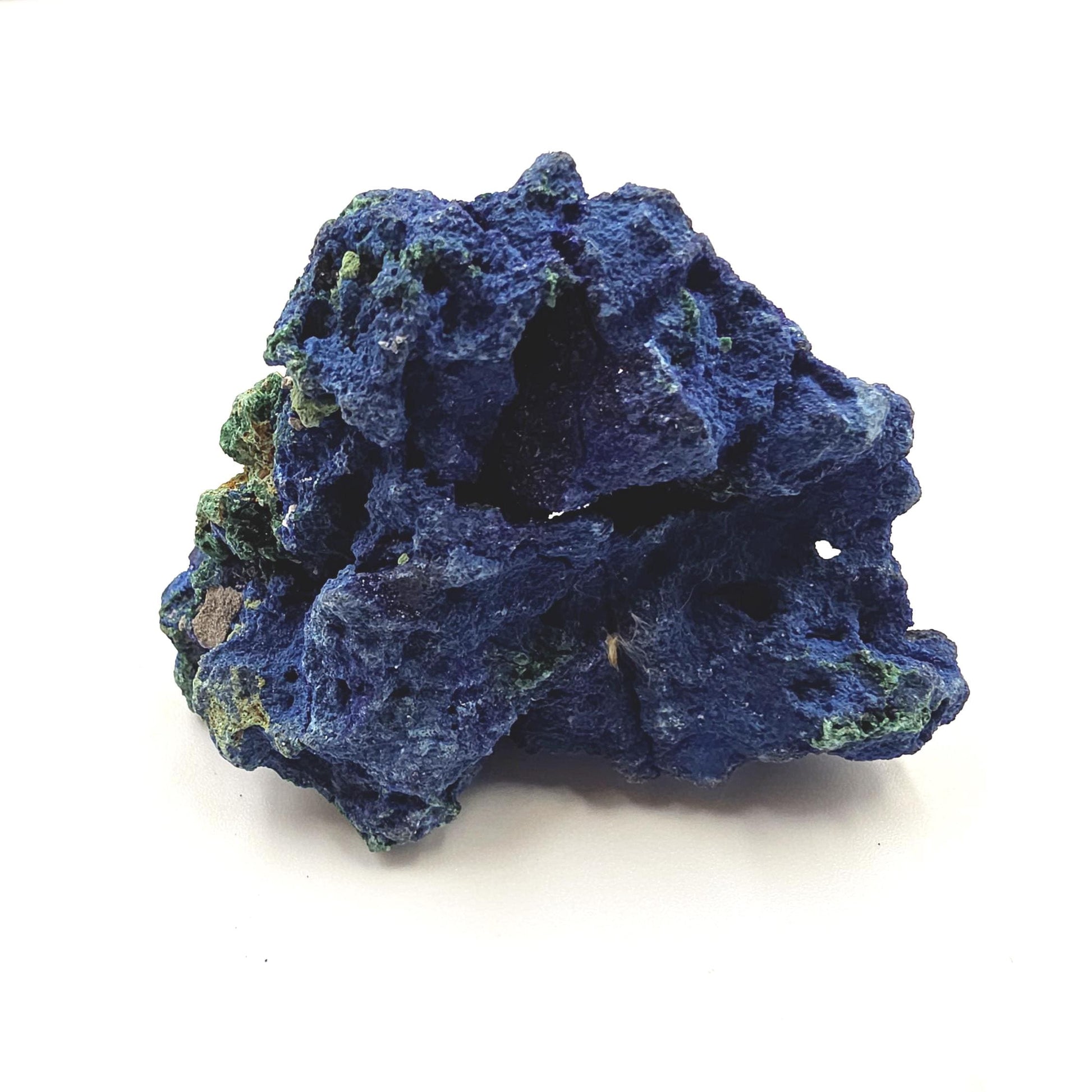 Raw Azurite Specimen – Intuition, Insight & Third Eye Chakra Crystal, 100g