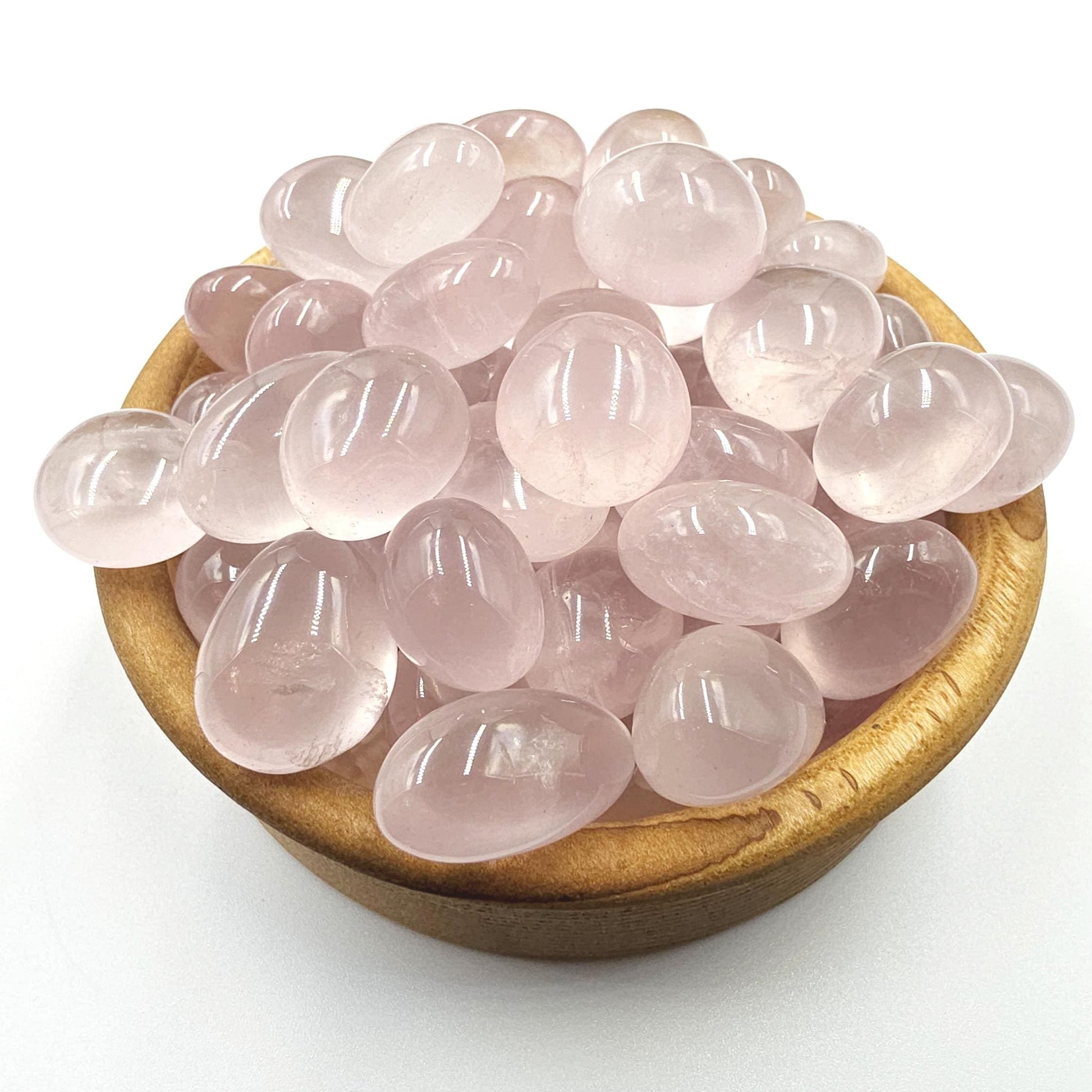 Gemmy Rose Quartz Pebble Tumble Stones – Love, Emotional Healing & Heart Chakra Crystal, 1-2cm