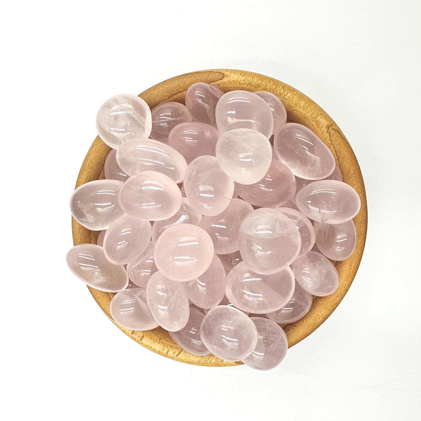 Gemmy Rose Quartz Pebble Tumble Stones – Love, Emotional Healing & Heart Chakra Crystal, 1-2cm