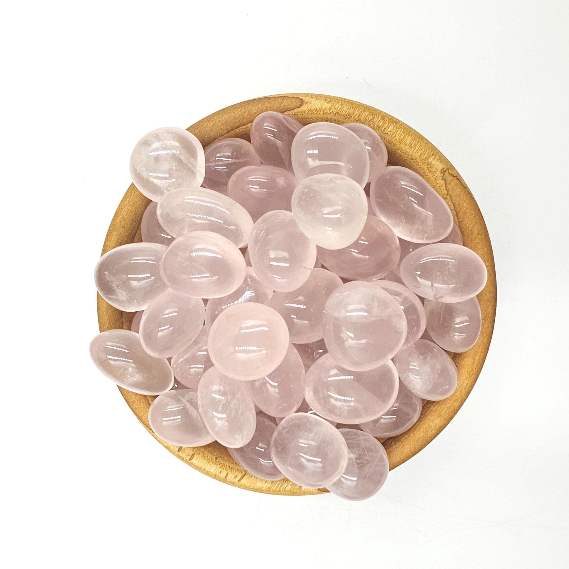 Gemmy Rose Quartz Pebble Tumble Stones – Love, Emotional Healing & Heart Chakra Crystal, 1-2cm