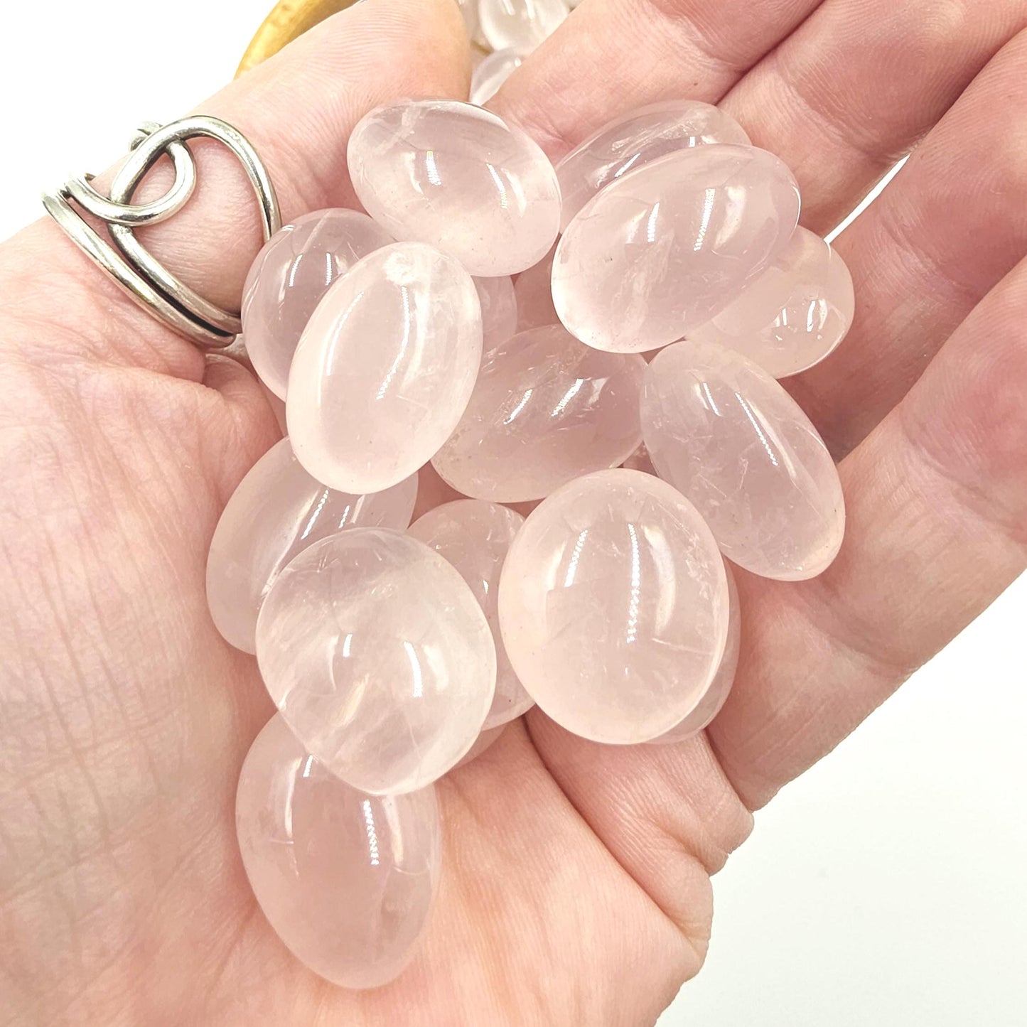 Gemmy Rose Quartz Pebble Tumble Stones – Love, Emotional Healing & Heart Chakra Crystal, 1-2cm