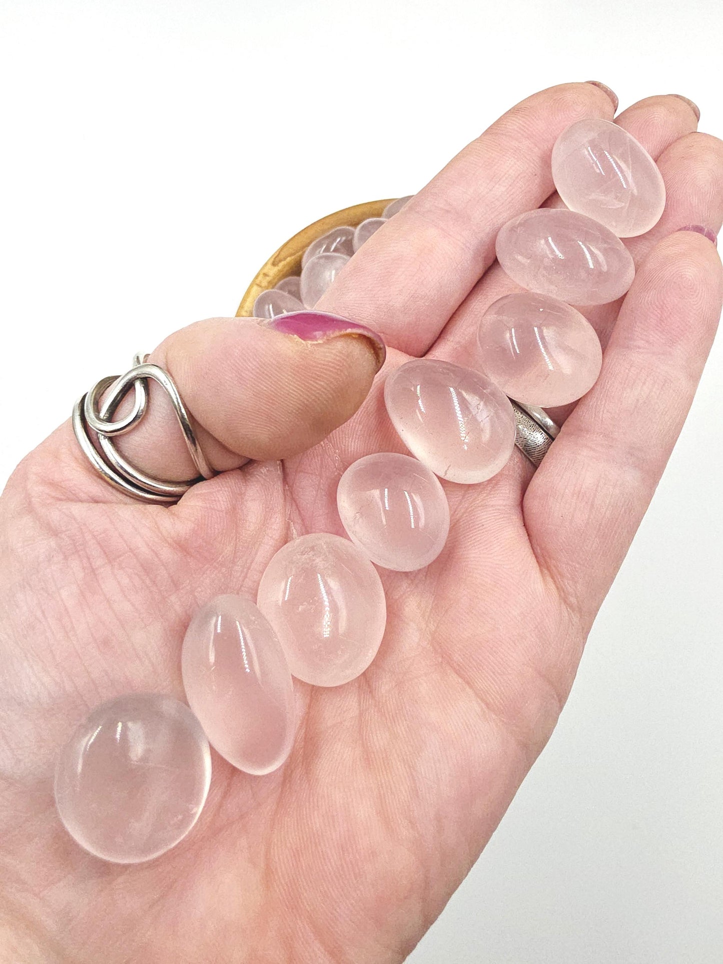 Gemmy Rose Quartz Pebble Tumble Stones – Love, Emotional Healing & Heart Chakra Crystal, 1-2cm