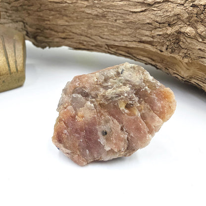 Raw Sunstone Specimen – Joy, Confidence & Sacral Chakra Crystal, 50g