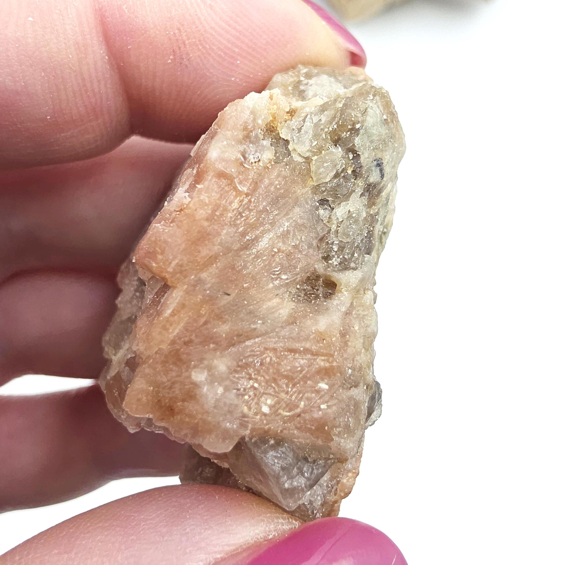 Raw Sunstone Specimen – Joy, Confidence & Sacral Chakra Crystal, 50g