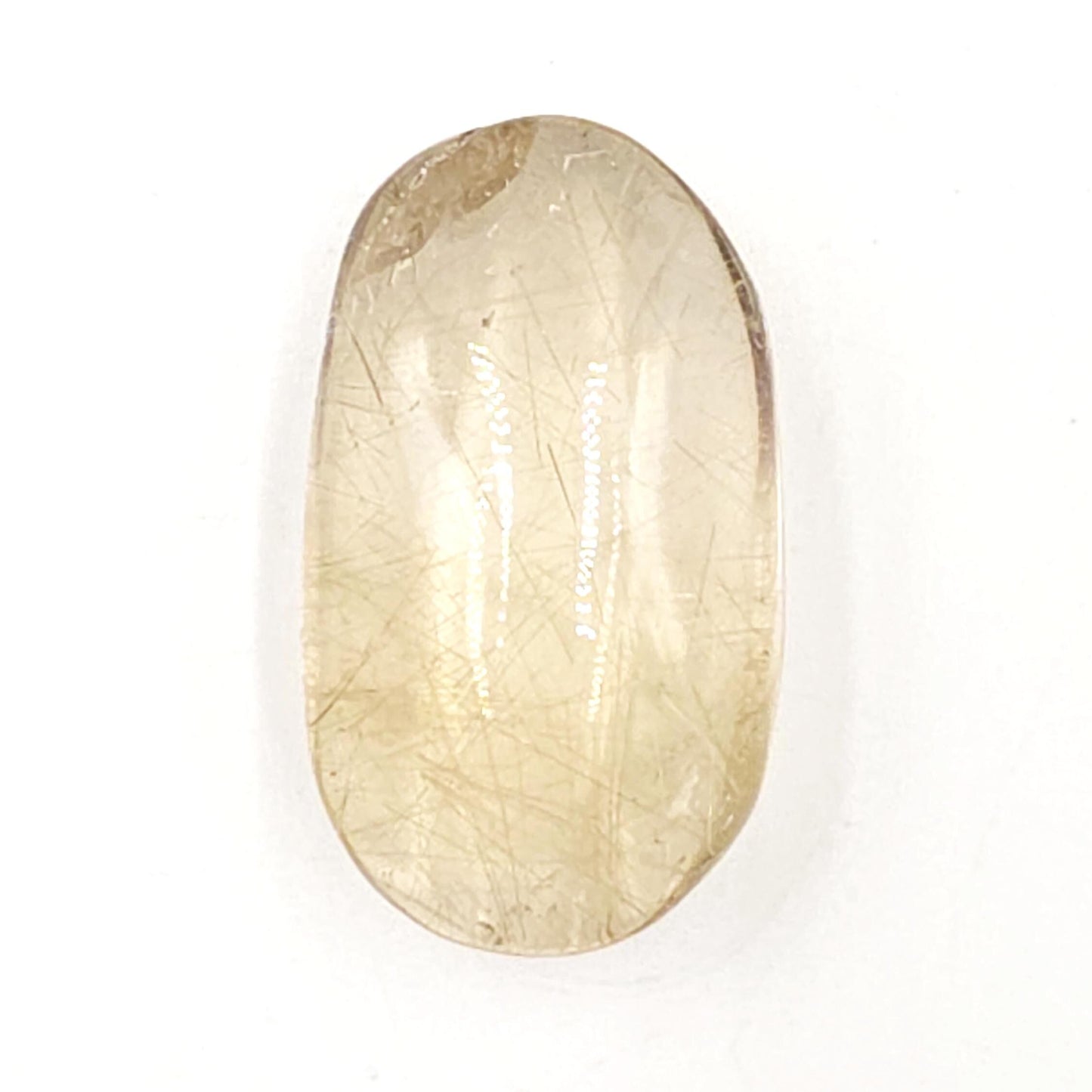 Little Golden Rutile Palm Stone – Manifestation, Clarity & High-Vibration Energy Crystal, 35g