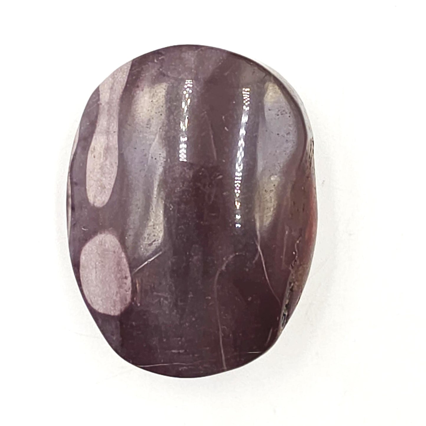 Mookaite Jasper Palm Stone - Grounding and Vitality Healing Crystal, 50g