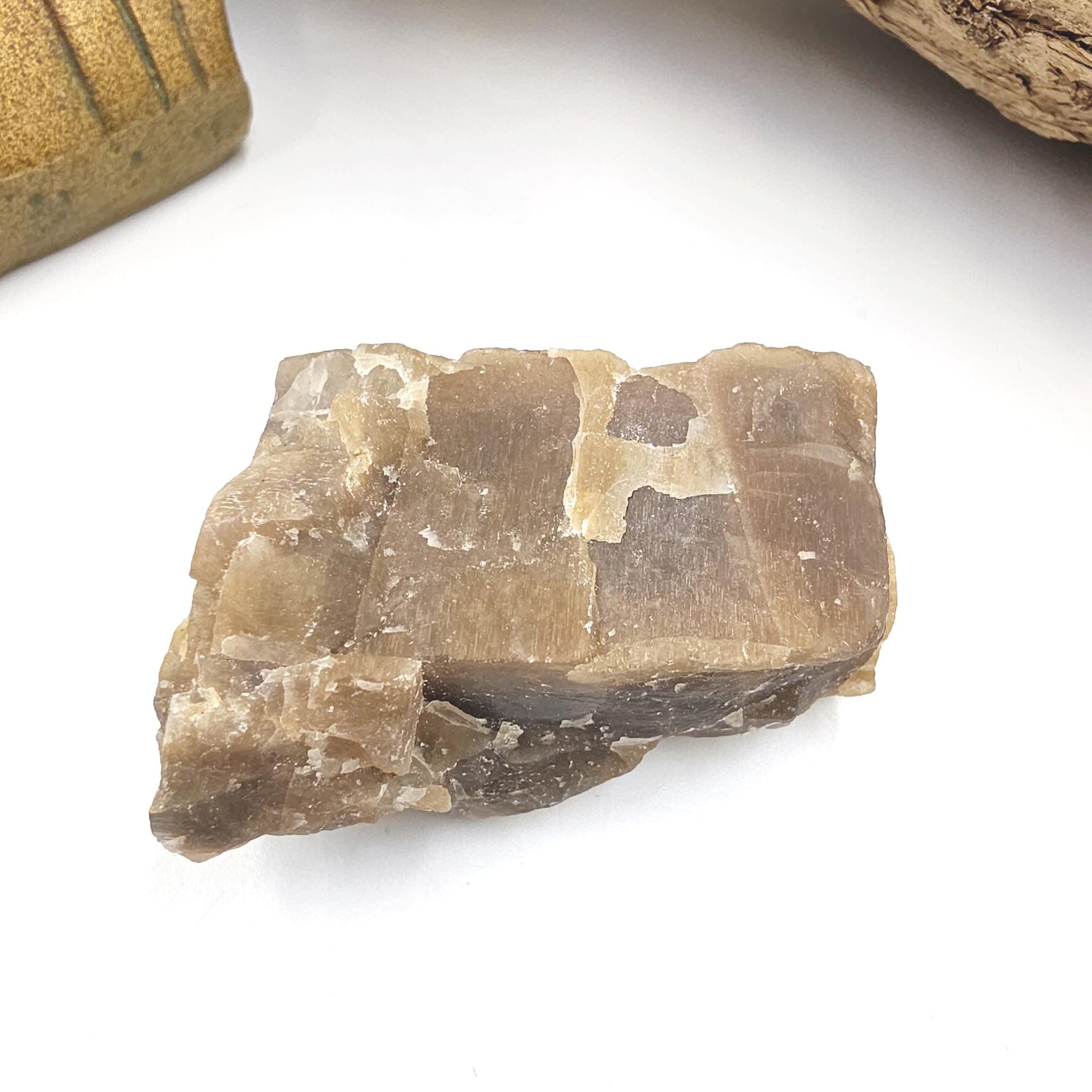 Raw Skeletal Moonstone Specimen – Intuition, Feminine Energy & Lunar Wisdom Crystal, 60g