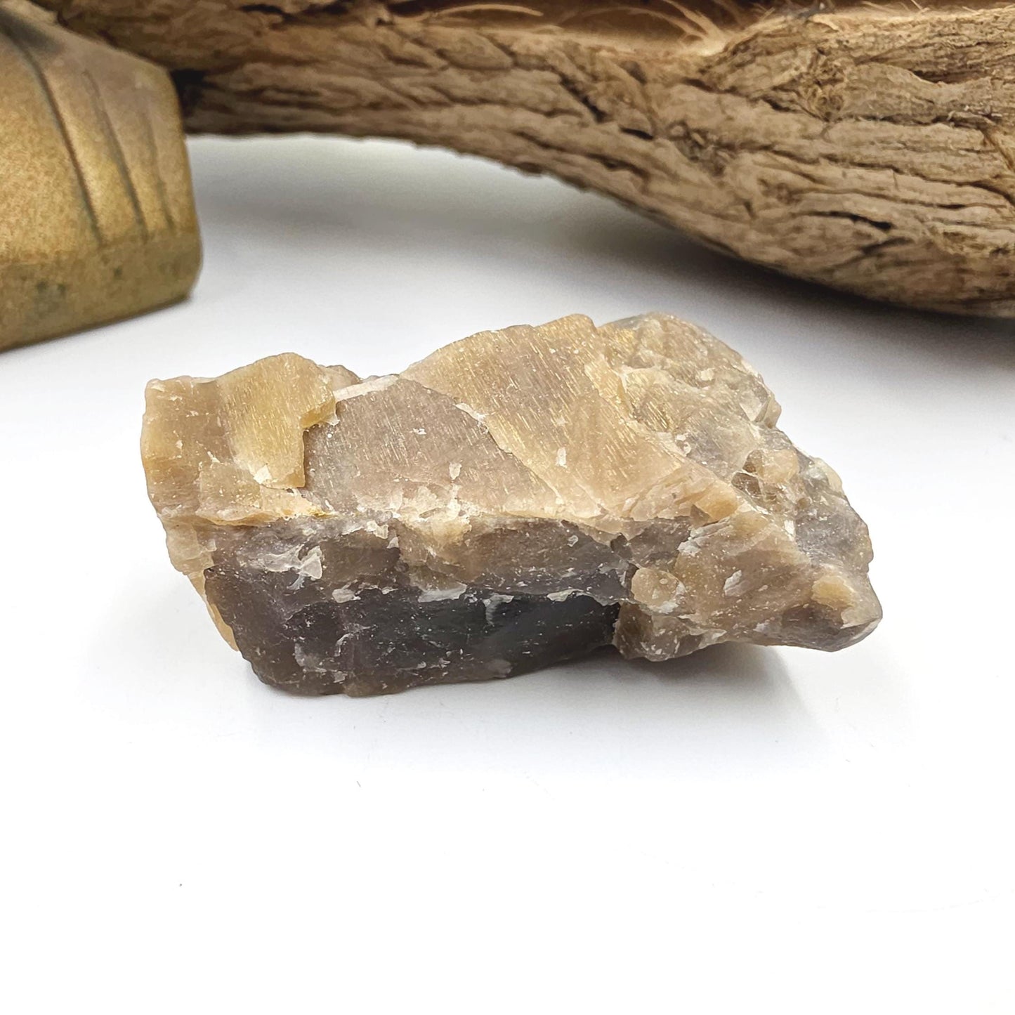 Raw Skeletal Moonstone Specimen – Intuition, Feminine Energy & Lunar Wisdom Crystal, 60g