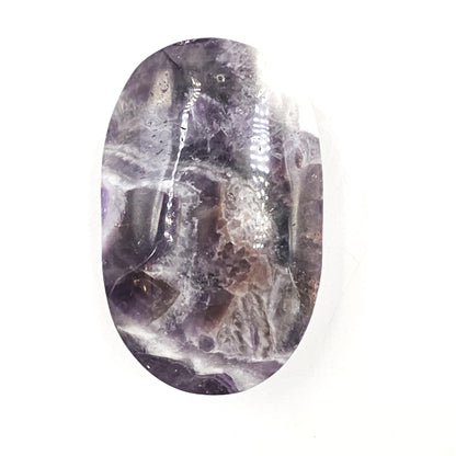 Dream Amethyst Palm Stone - Intuition & Spiritual Protection Crystal, 110g