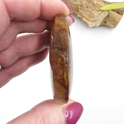 Golden Healer Palm Stone – Deep Healing & Spiritual Balance Crystal, 60g