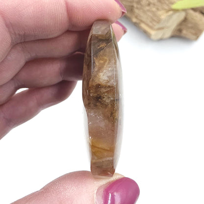 Golden Healer Palm Stone – Deep Healing & Spiritual Balance Crystal, 60g