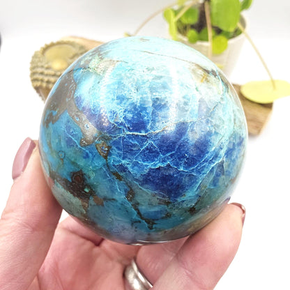 Quantum Quattro Sphere – Emotional Healing, Heart Chakra Balance & Spiritual Growth Crystal, 71mm