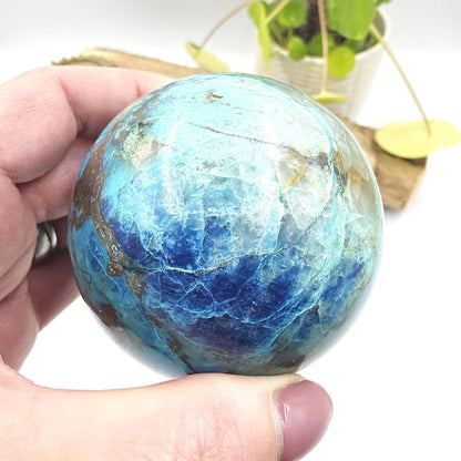 Quantum Quattro Sphere – Emotional Healing, Heart Chakra Balance & Spiritual Growth Crystal, 71mm