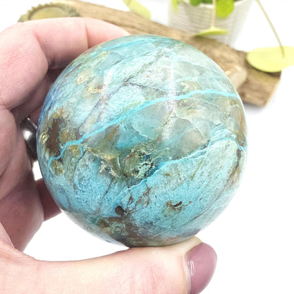 Quantum Quattro Sphere – Emotional Healing, Heart Chakra Balance & Spiritual Growth Crystal, 71mm