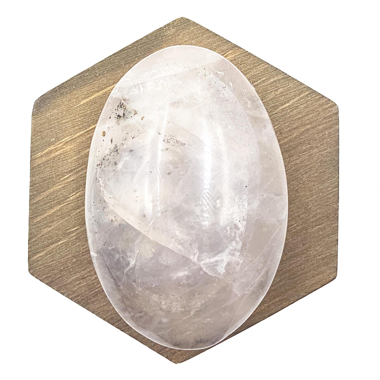 Large Rare Dendritic Quartz Palm Stone – Clarity, Growth and Root & Crown Chakra Crystal, 155g