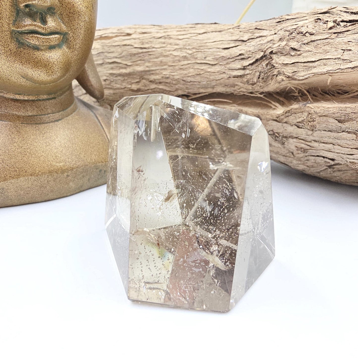 Smoky Citrine Freeform – Abundance, Grounding & Positive Energy Crystal, 205g