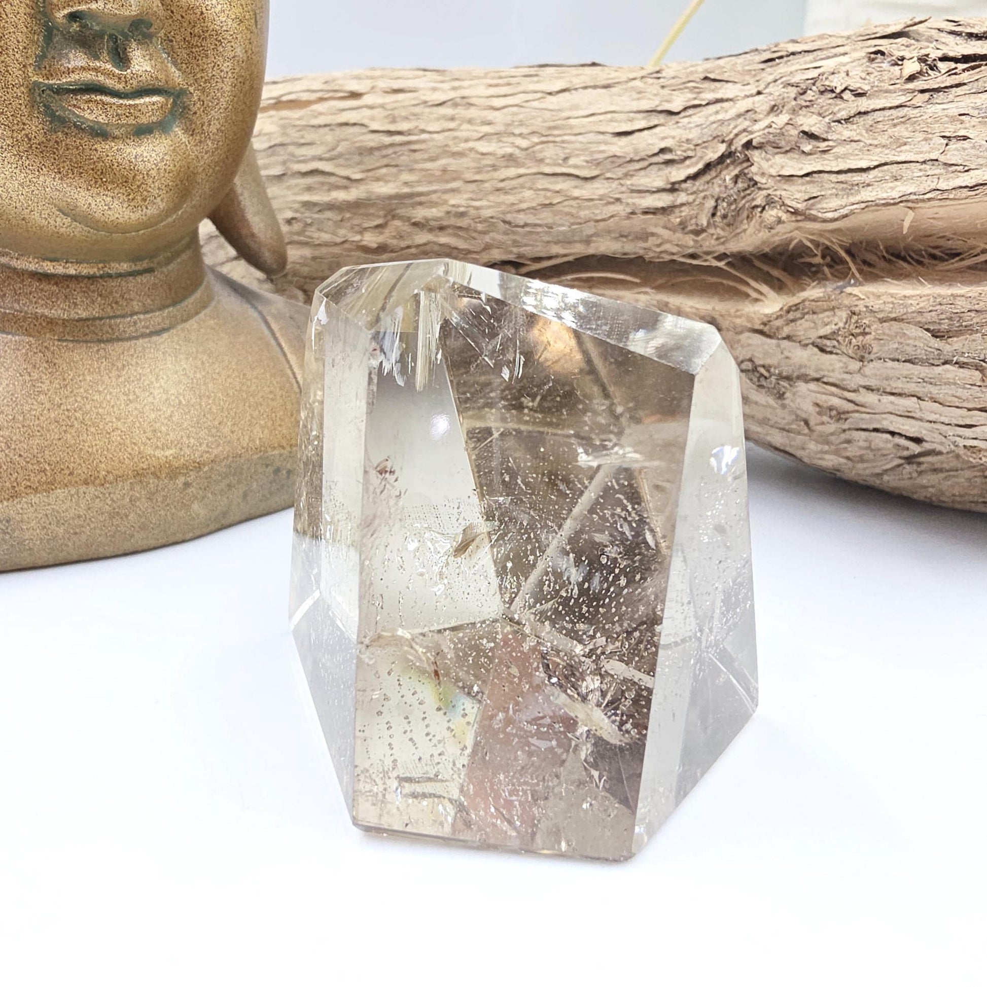 Smoky Citrine Freeform – Abundance, Grounding & Positive Energy Crystal, 205g