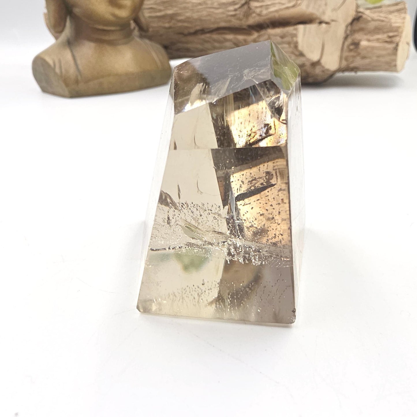 Smoky Citrine Freeform – Abundance, Grounding & Positive Energy Crystal, 205g