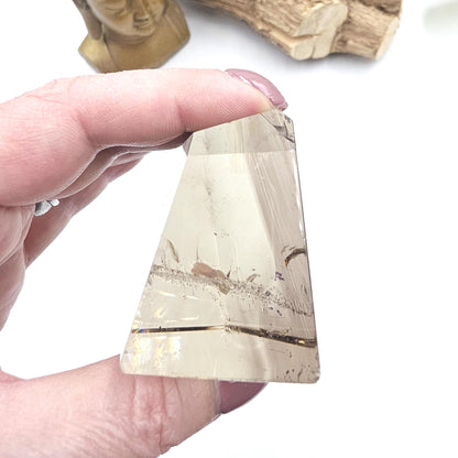 Smoky Citrine Freeform – Abundance, Grounding & Positive Energy Crystal, 205g