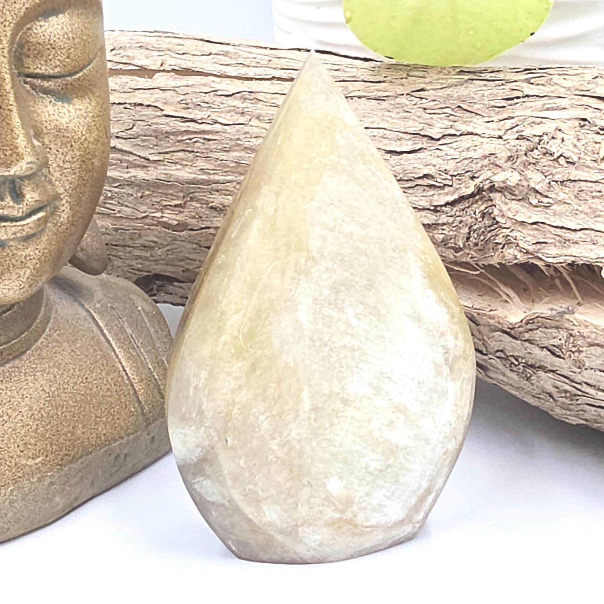 Flashy Golden Mica Muscovite Freeform – Confidence, Clarity & Positive Energy Crystal, 175g