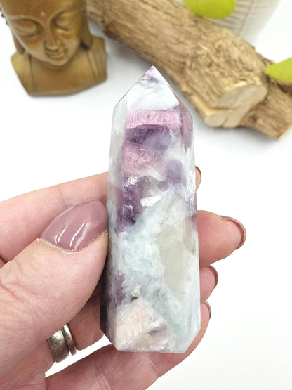 Pink Tourmaline Point – Love, Emotional Healing & Heart Chakra Crystal, 7cm