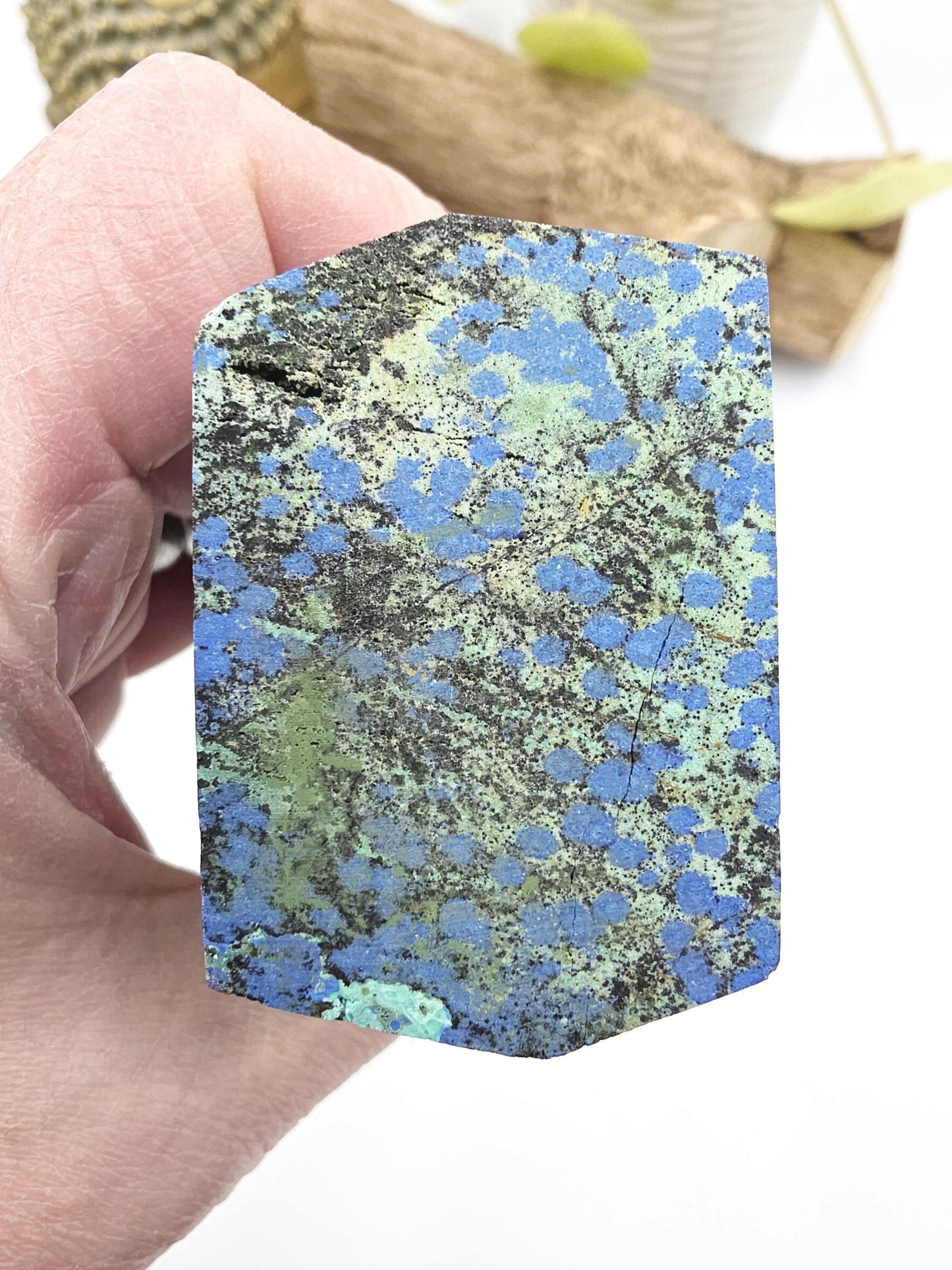 Azurite Tower – Intuition, Insight & Spiritual Awareness Crystal, 14cm
