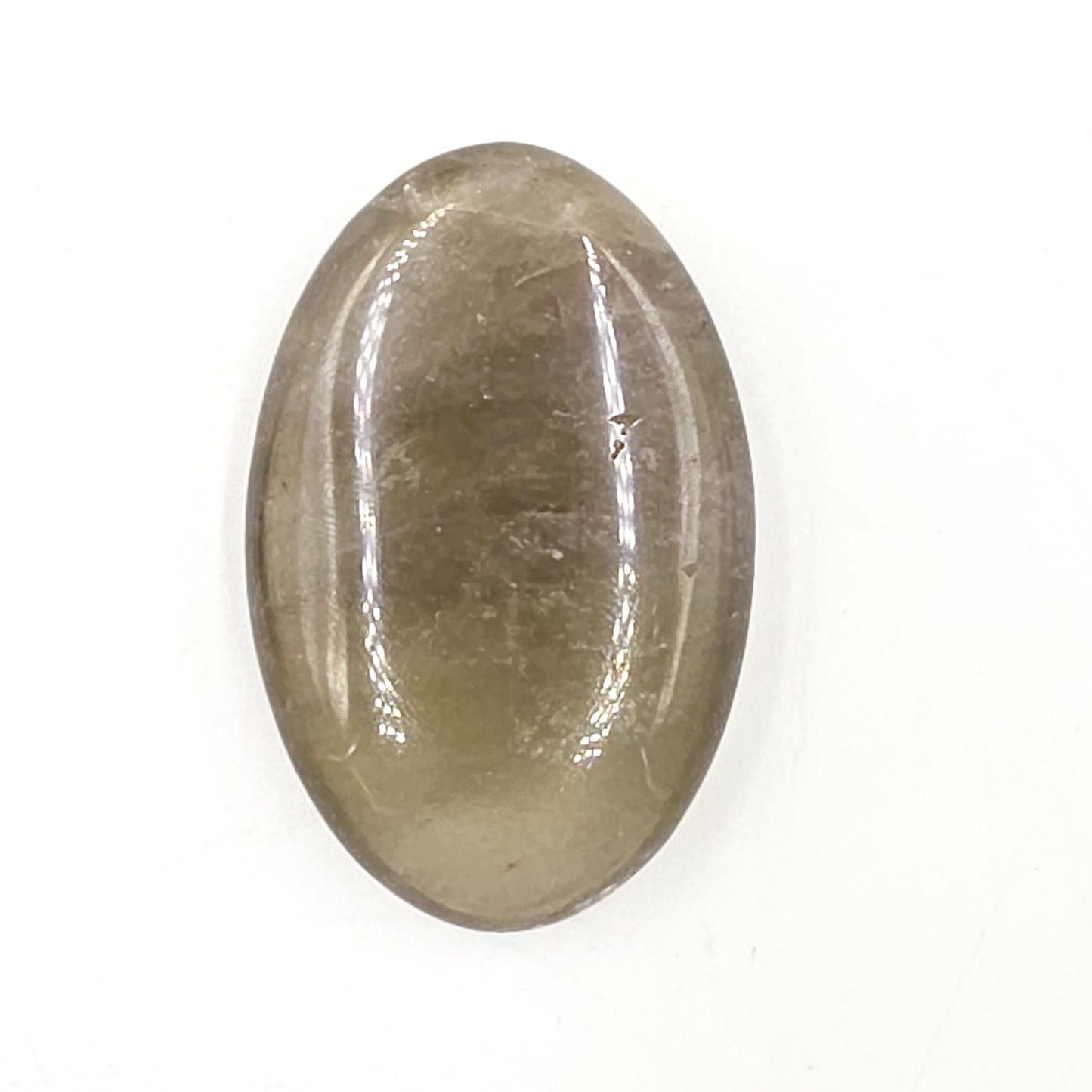 Dark Prasiolite (Green Quartz) Palm Stone – Heart Healing, Growth & Calming Energy Crystal, 45g
