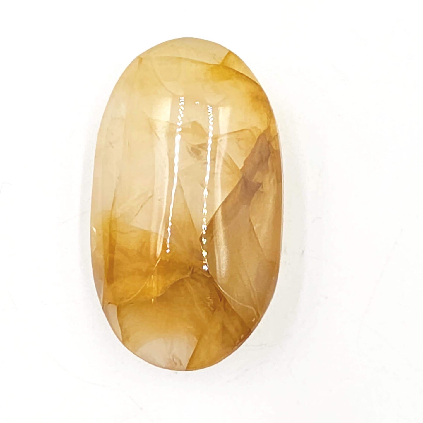 High Grade Golden Healer Palm Stone – Deep Healing & Spiritual Balance Crystal, 60g