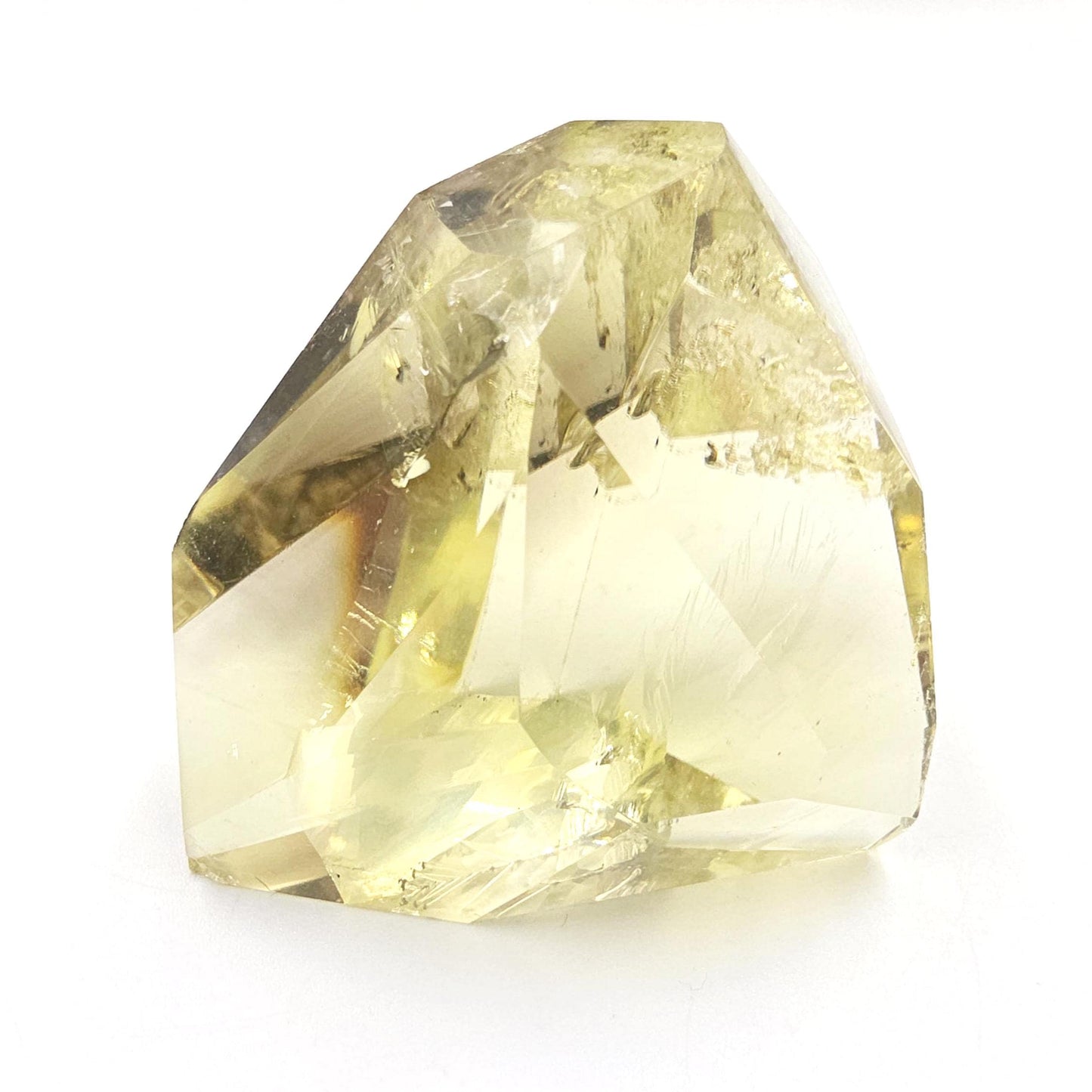 Citrine Freeform with Large Rainbow – Abundance, Confidence & Positive Energy Crystal, 165g