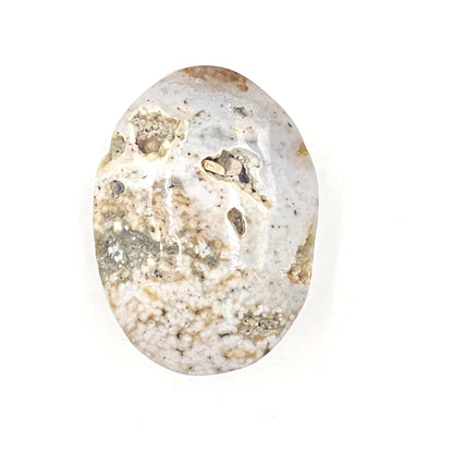 Ocean Jasper Palm Stone – Joy, Emotional Healing & Calming Crystal, 70g
