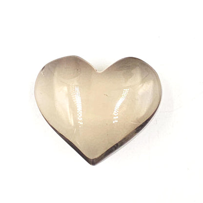 High Grade Smoky Quartz Heart – Grounding, Protection & Root Chakra Energy Crystal, 35g