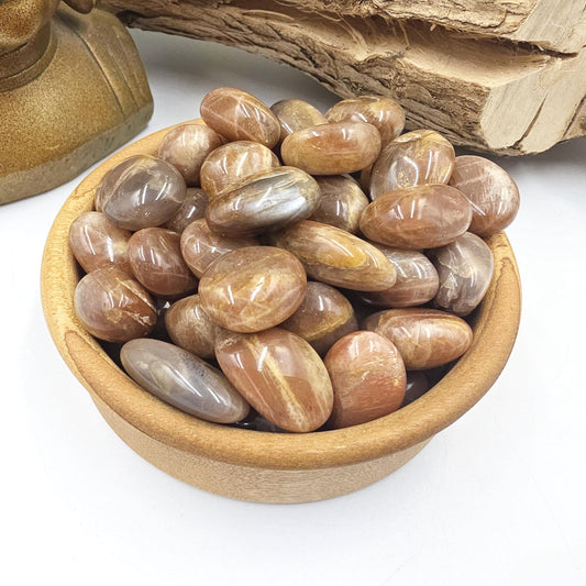 Belomorite (Sunstone & Moonstone) Tumble Stones – Intuition, Balance and Emotional Harmony Crystal, 1-2cm