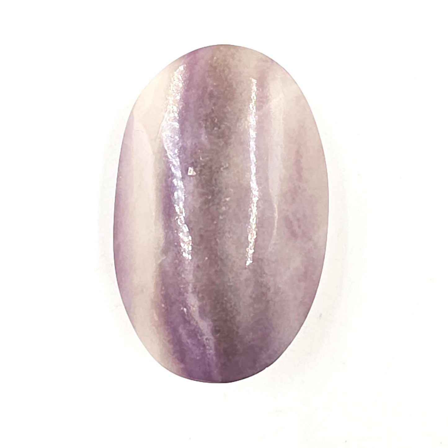 Silk Fluorite Palm Stone – Clarity, Calm & Soothing Flow Energy Crystal, 70g