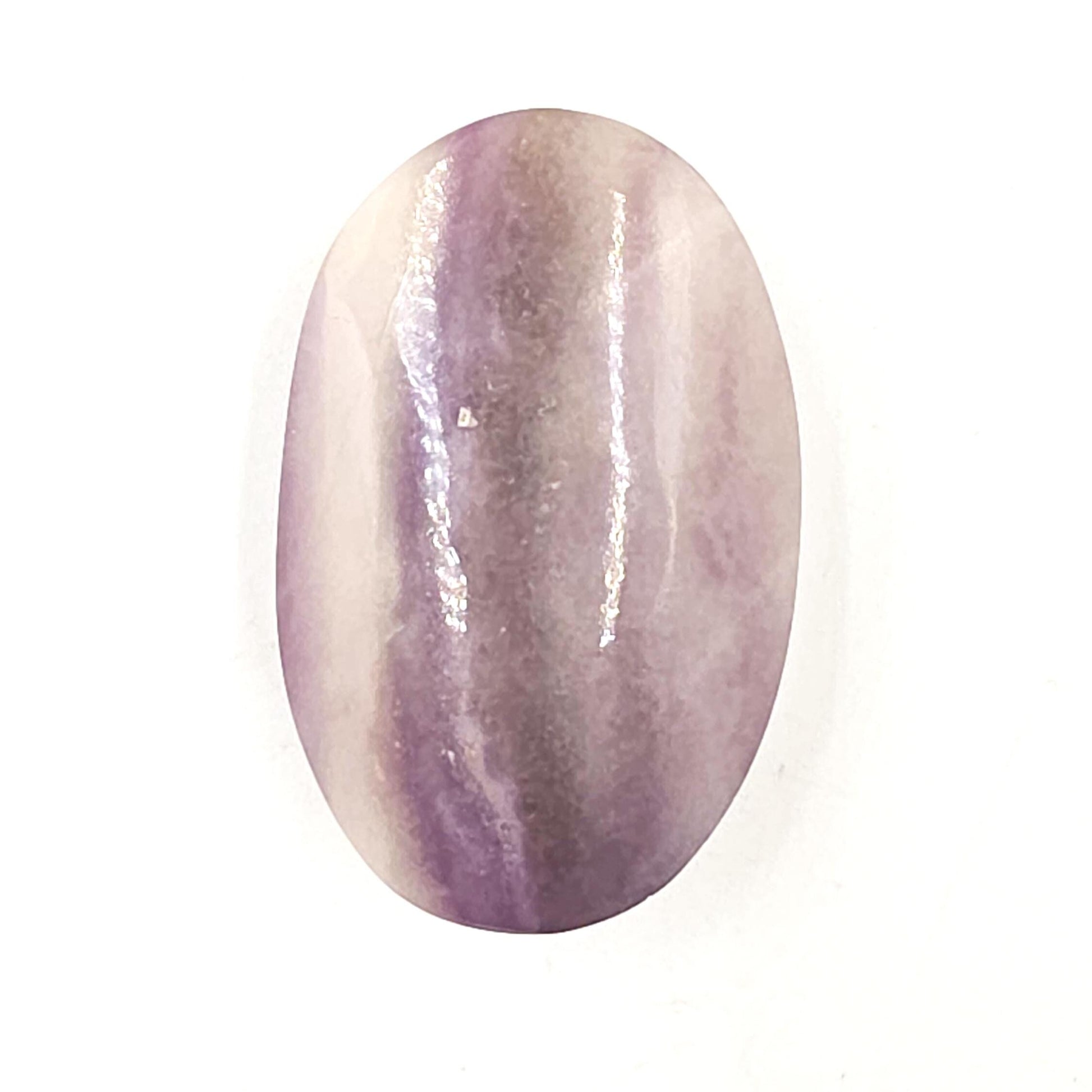 Silk Fluorite Palm Stone – Clarity, Calm & Soothing Flow Energy Crystal, 70g