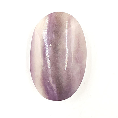 Silk Fluorite Palm Stone – Clarity, Calm & Soothing Flow Energy Crystal, 70g