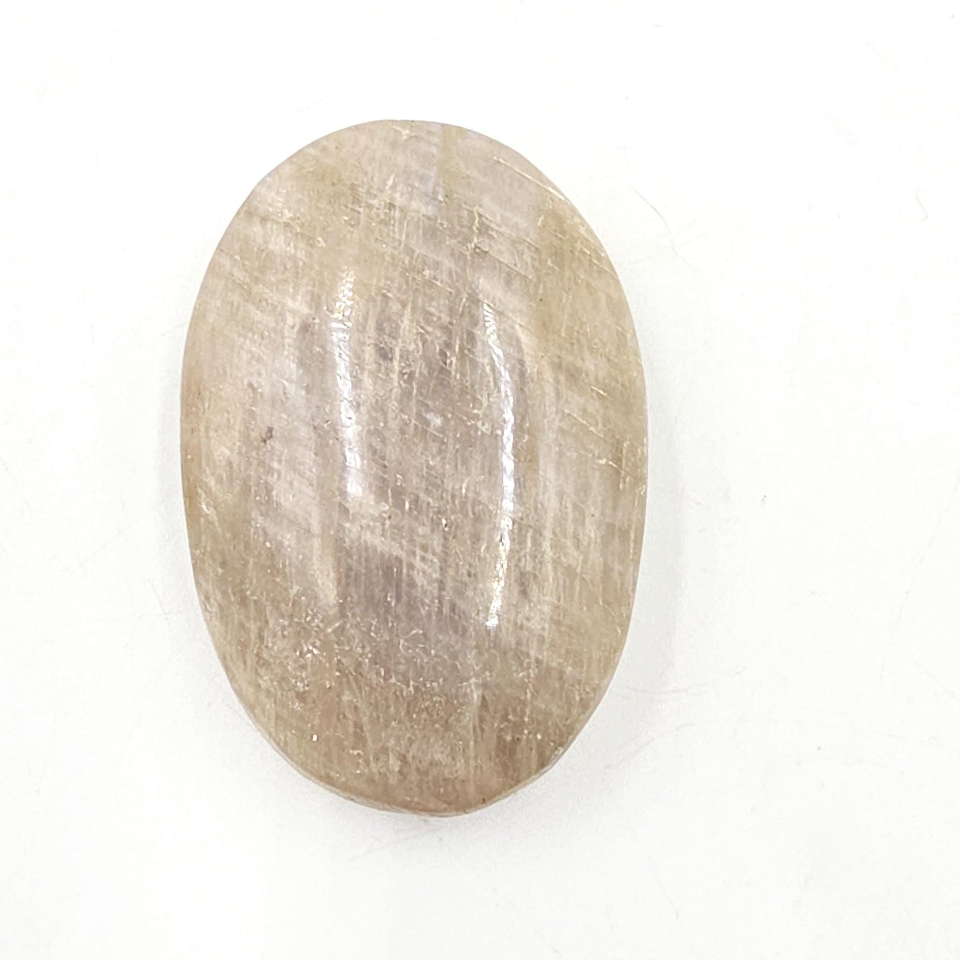 Blue Moonstone Palm Stone – Intuition, Emotional Balance & Crown Chakra Crystal, 65g