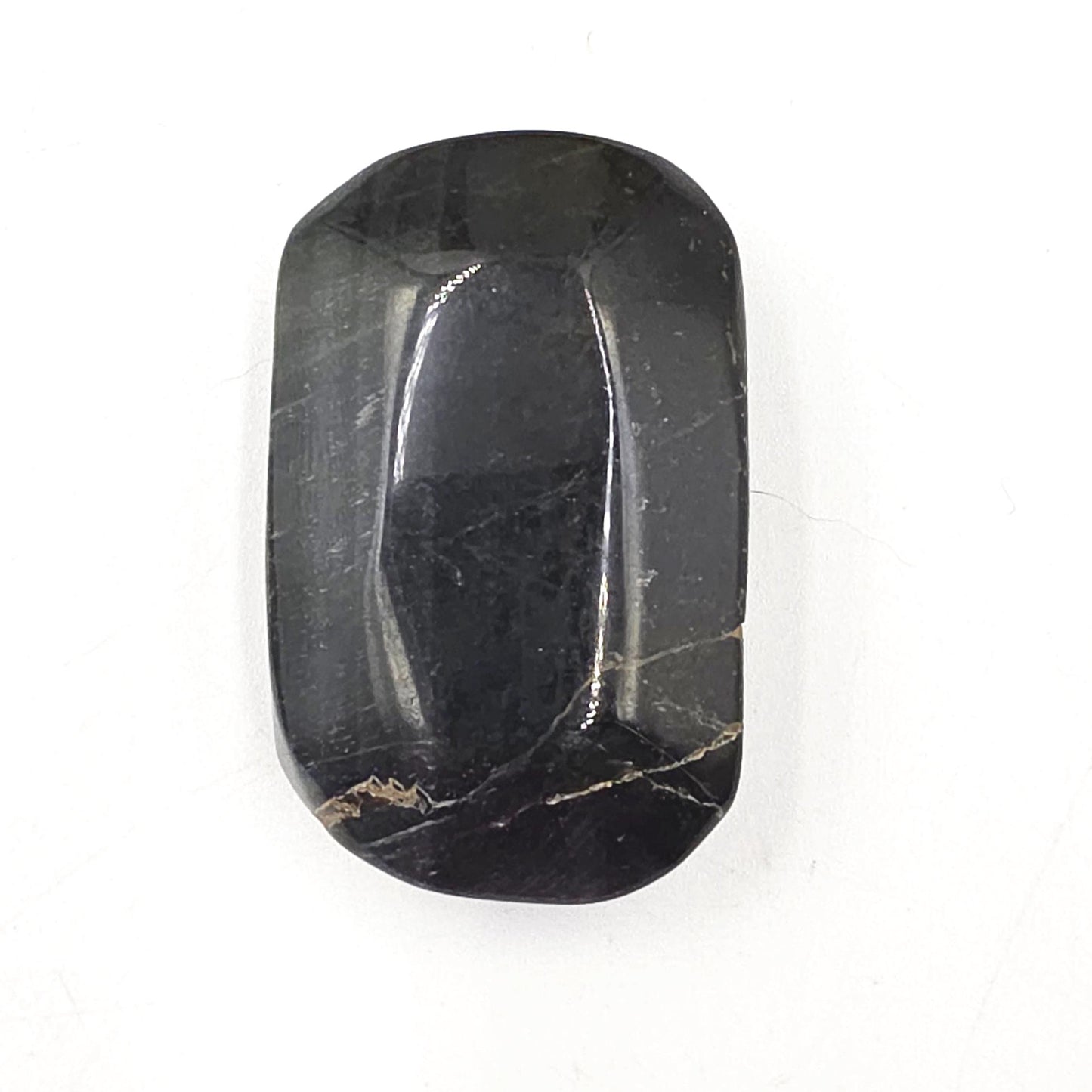 Blue Tiger's Eye Palm Stone - Protection & Intuition Healing Crystal, 50g