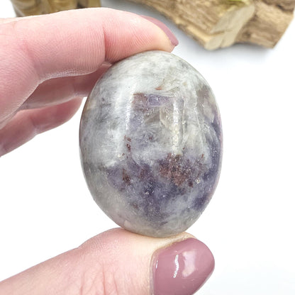 Unicorn Stone Palm Stone (Pegmatite) – Calm, Comfort & Emotional Healing Crystal, 75g