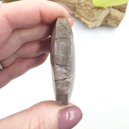 Picture Jasper Palm Stone – Grounding, Stability & Earth Connection Crystal, 55g