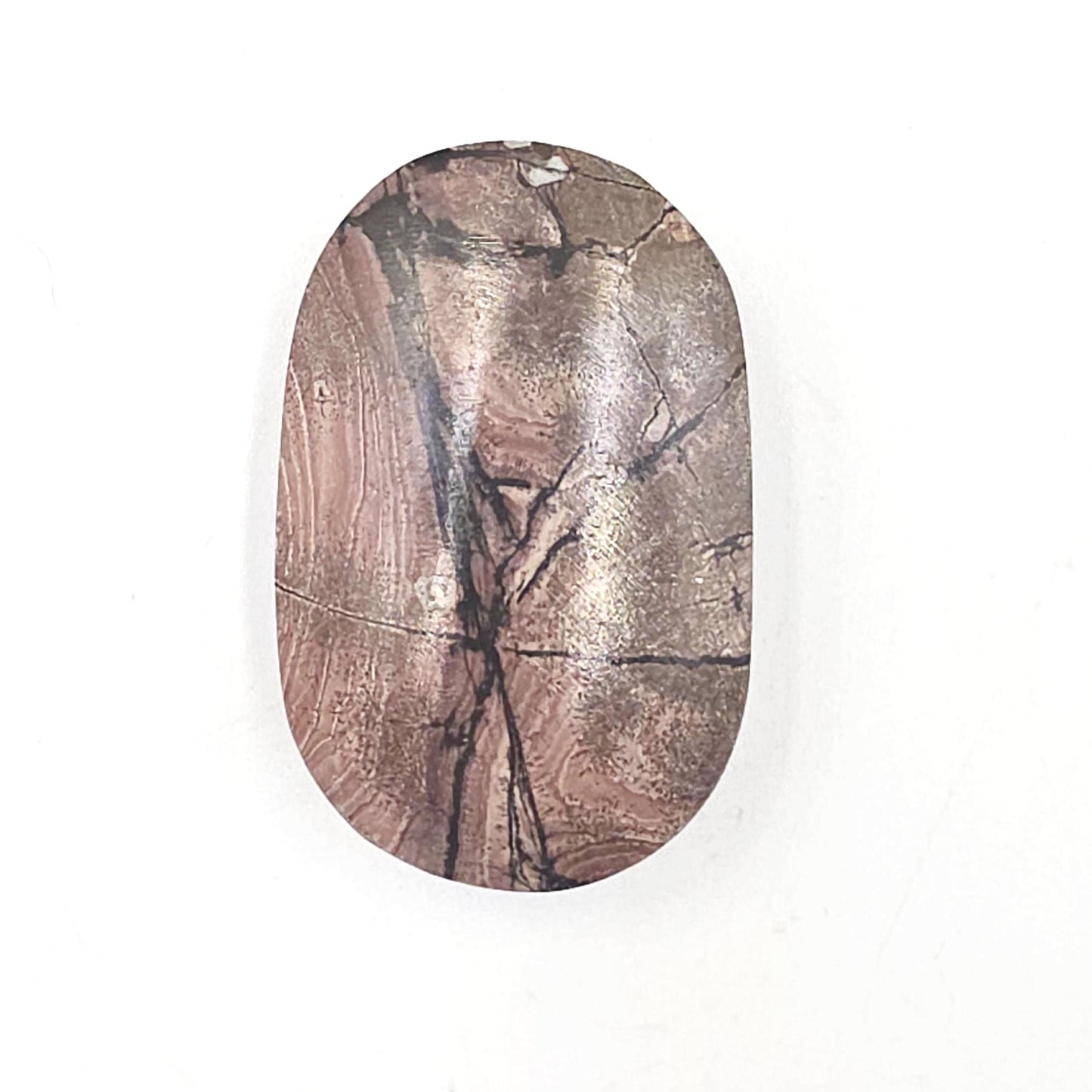Picture Jasper Palm Stone – Grounding, Stability & Earth Connection Crystal, 55g