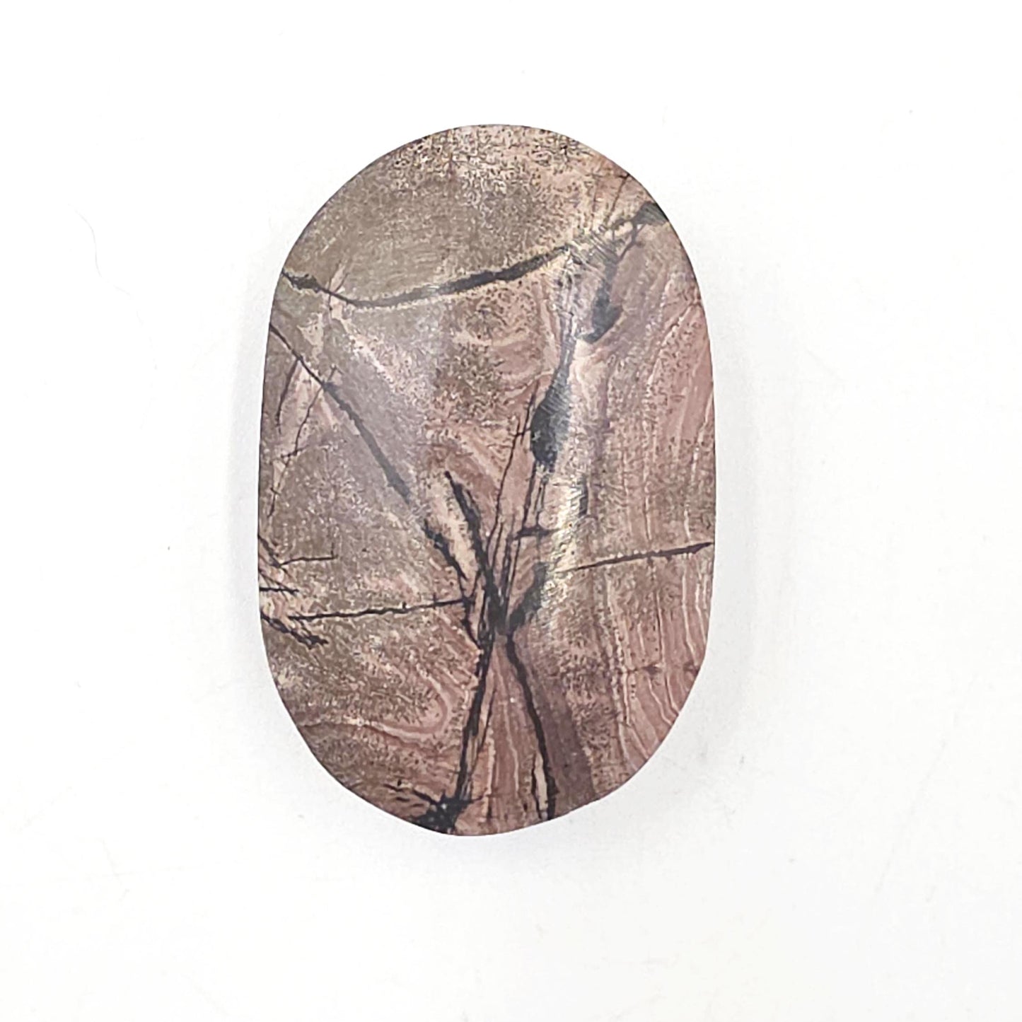 Picture Jasper Palm Stone – Grounding, Stability & Earth Connection Crystal, 55g